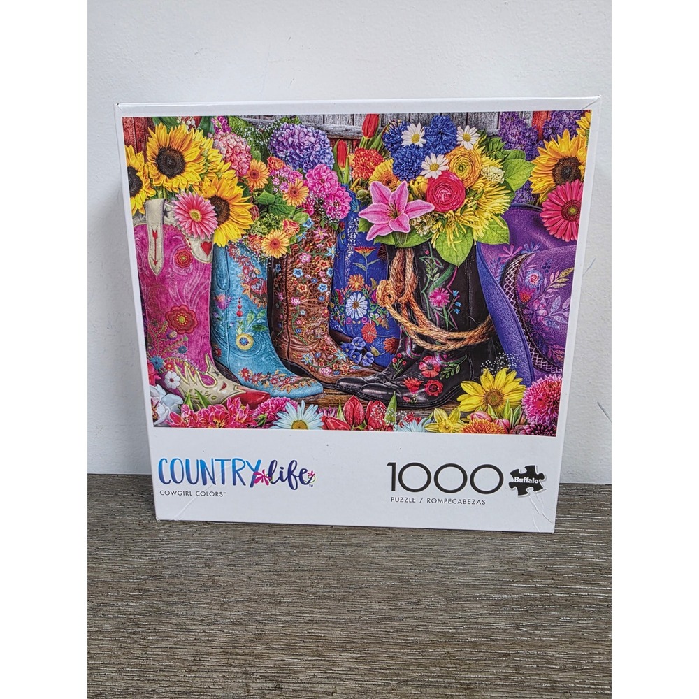 Cowgirl Colors - 1000 Piece Jigsaw Puzzle by Buffalo Games
